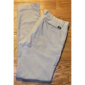 Mason's Mens Beige Chino Pants 38x35 Italian Cotton Twill Flat Front Trousers